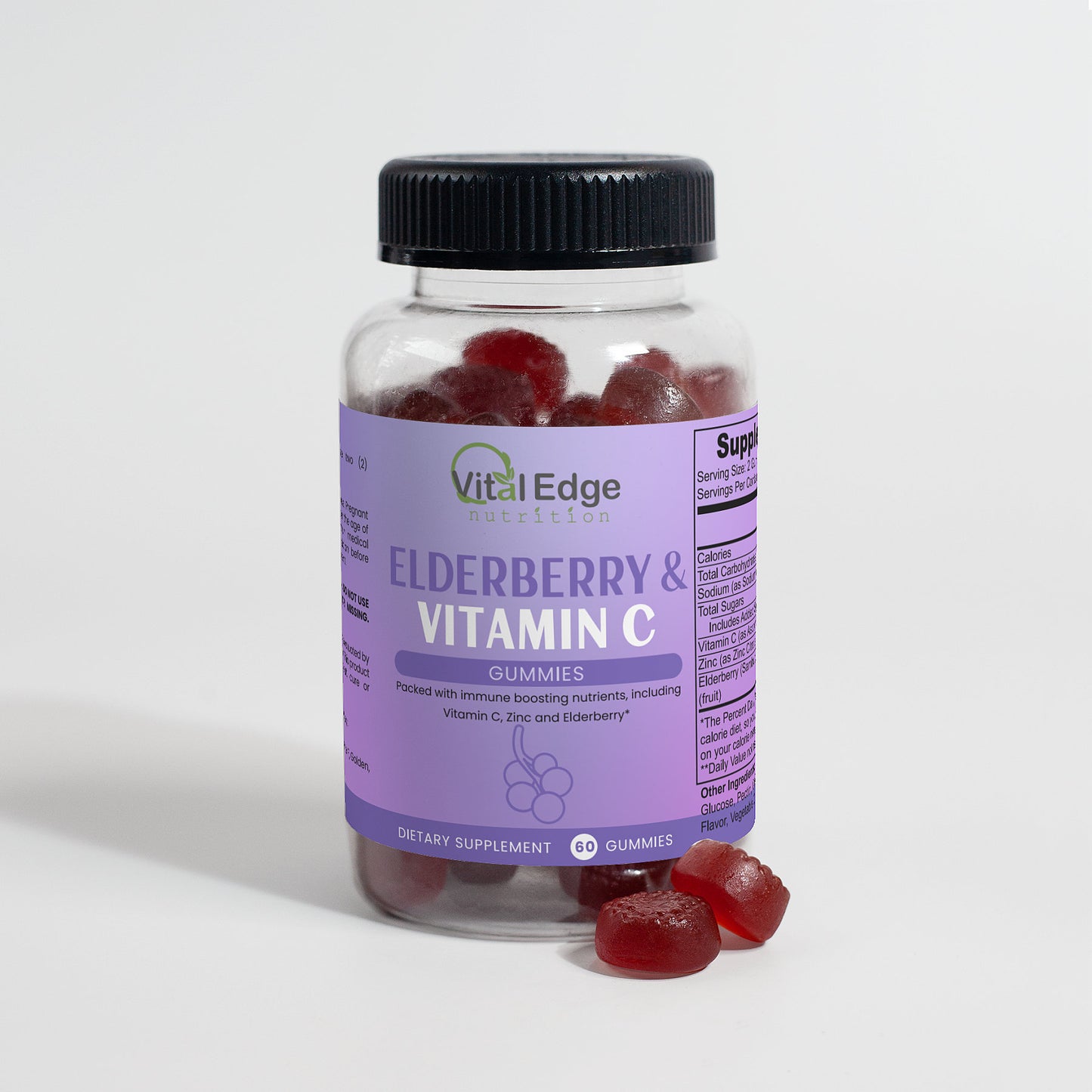 Elderberry & Vitamin C Gummies