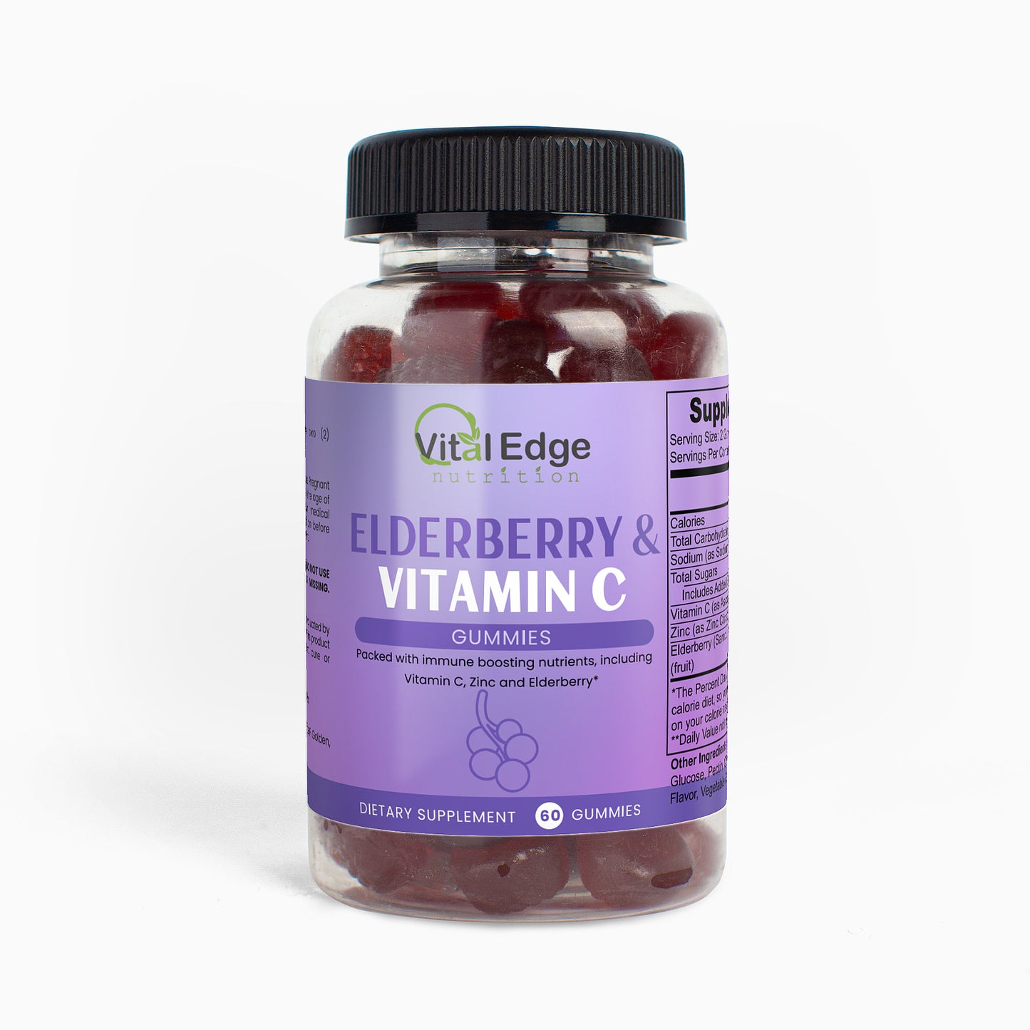 Elderberry & Vitamin C Gummies